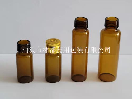 棕色C型口服液玻璃瓶-管制C型口玻璃瓶